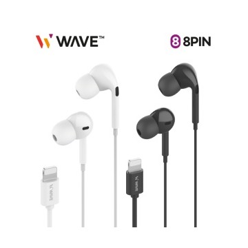 [기타] 웨이브 유선이어폰 8핀 스마트폰용 인이어
