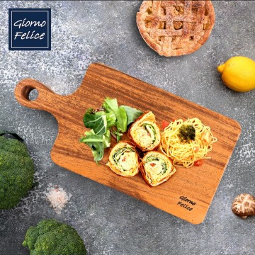 [죠르노펠리체] 프리미엄 월넛 손잡이 나무도마 GF-WCBMW