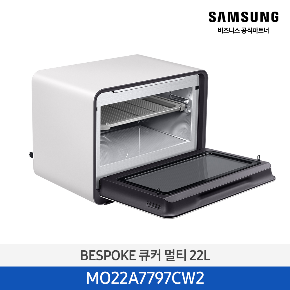 [삼성][25년 NEW][전국무료배송] 삼성 비스포크 큐커 글램화이트 [MO22A7797CW2] 4월