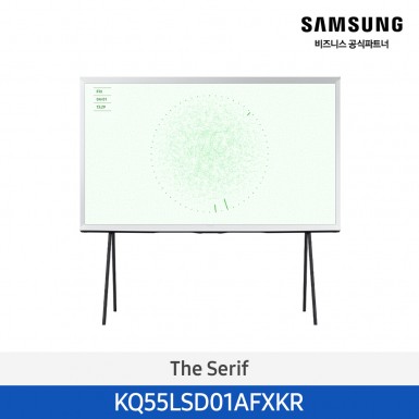 [삼성][55인치] Lifestyle The Serif QLED 4K TV 138cm 화이트 [KQ55LSD01AFXKR] 4월