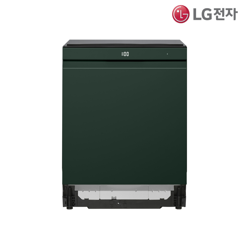 ★2025NEW★[LG][전국무료배송설치][25년]LG 오브제컬렉션 식기세척기 빌트인전용 14인용 열풍 솔리드그린 [DUE6GLE]