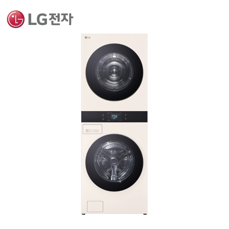 ★25년 NEW★[LG] 트롬 AI 오브제컬렉션 워시타워 1등급 세탁25+건조25kg [WA2525EEZF]