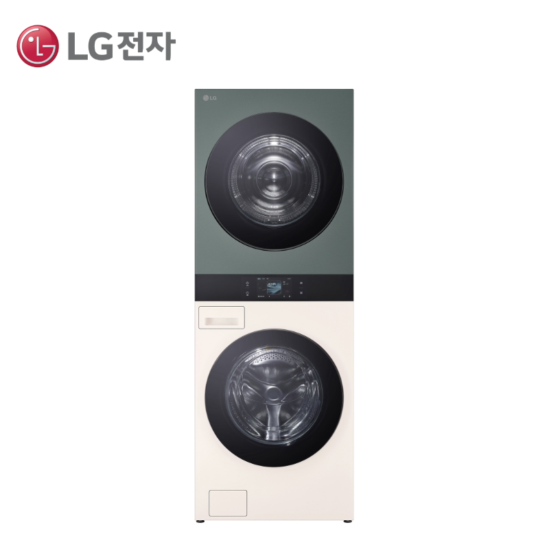 ★25년 NEW★[LG] 트롬 AI 오브제컬렉션 워시타워 1등급 세탁25+건조25kg [WA2525EGZF]