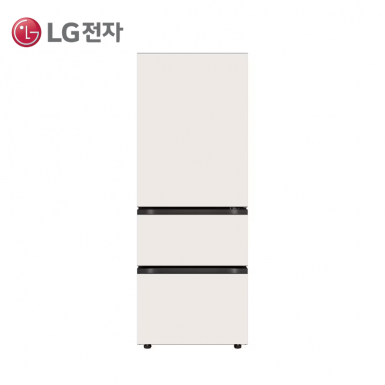 ★25년 NEW★[LG][에너지효율1등급] LG 디오스 오브제컬렉션 김치톡톡 327L 베이지 [Z330MEEF21]