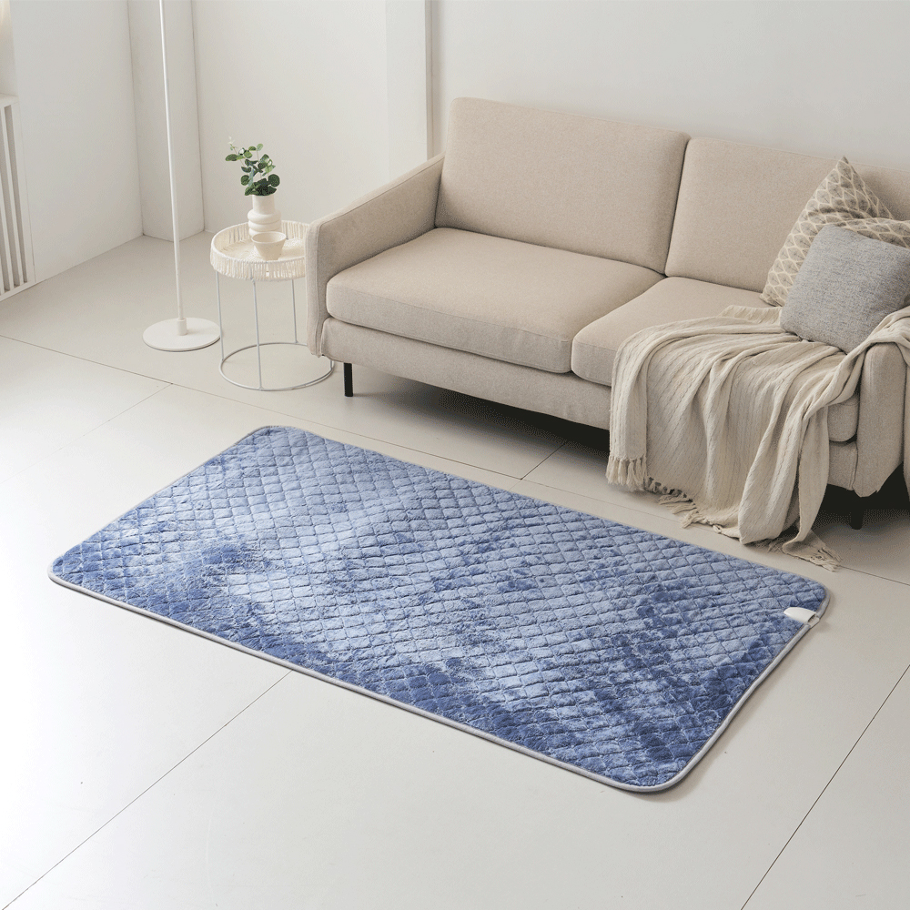 [파비스] 온정 번아웃 블루 워셔블 탄소 온열매트 싱글 LZEB-MS100