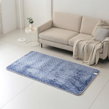 [파비스] 온정 번아웃 블루 워셔블 탄소 온열매트 싱글 LZEB-MS100