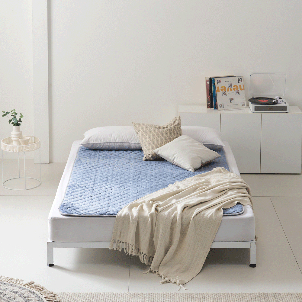 [파비스] 온정 번아웃 블루 워셔블 탄소 온열매트 더블 LZEB-MD200