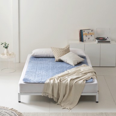 [파비스] 온정 번아웃 블루 워셔블 탄소 온열매트 더블 LZEB-MD200