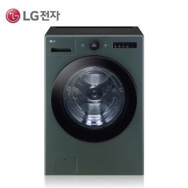 [LG] 트롬 AI 오브제컬렉션 세탁기 25kg 1등급 그린 [FX25GFG]