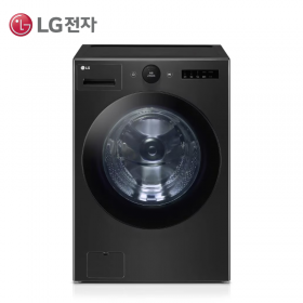 [LG] 트롬 오브제컬렉션 세탁기 24kg 1등급 블랙 [FX24KNTR]