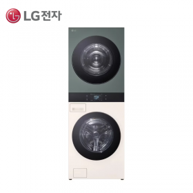 ★25년 NEW★[LG] 트롬 AI 오브제컬렉션 워시타워 1등급 세탁23+건조23kg 베이지+그린 [WA2323EGZN]