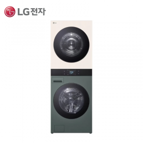 ★25년 NEW★[LG] 트롬 AI 오브제컬렉션 워시타워 1등급 세탁23+건조23kg 그린+베이지 [WA2323GEZN]