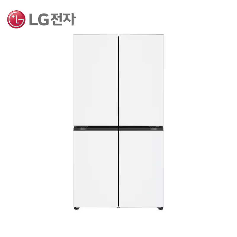 ★2026 NEW★[LG] 디오스 AI 오브제컬렉션 냉장고 (매직스페이스) 870L 1등급 화이트 [T876MQQ111]