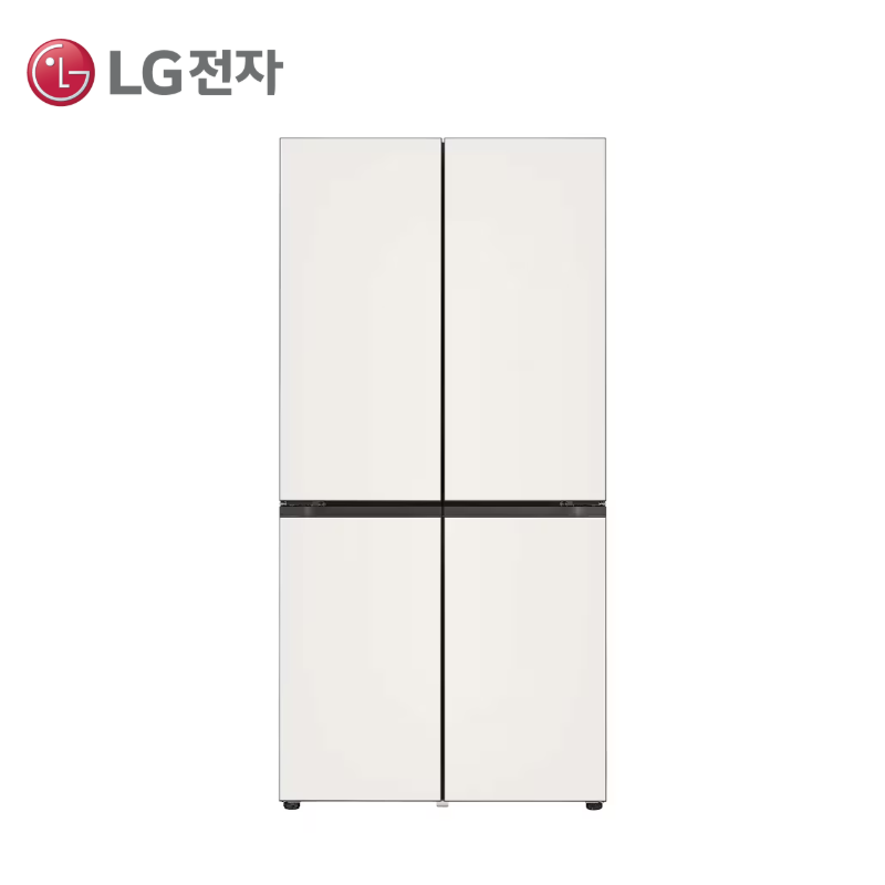 [LG] 디오스 오브제컬렉션 STEM 베이직 냉장고 Fit & Max 601L 2등급 베이지 [M626GBB052]